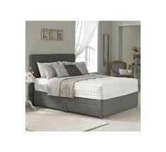 Headboard and mattress not included. 6ft Super King Size Divan Bed Base Only In Charcoal Faux Leather
