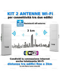 Ti sei mai domandato perché il segnale wireless sia più forte in certe stanze e più debole in altre? Antenna Da Esterno Alta Potenza Ottima Copertura Ponte Radio Comunicazione Lunga Distanza