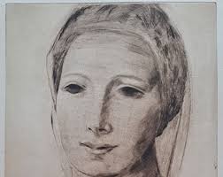 Original William STRANG 1800s Etching "lifting Potatoes" Professionally  Framed SIGNED COA