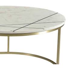 Ashbury Round Marble Coffee Table Coffee Table Round Coffee Table Modern Marble Round Coffee Table