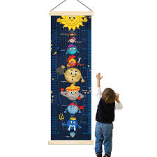 Buy Panda_mall Solar System Baby Height Growth Chart Ruler