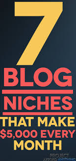 7 Blog Niches To Start With Zero Investment And Earn 5 000 Every Month Blog Niche Blogging Basics Blog