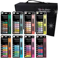 Spectrum Noir Triblend Markers All 48 Marker Sets Plus Special Marker Carry Case Bundle