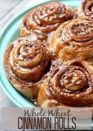 Healthier Whole Wheat Cinnamon Rolls Recipe Healthy Cinnamon Rolls Vegan Cinnamon Rolls Wheat Recipes
