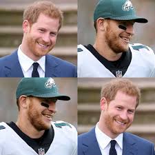 Are prince harry and carson wentz really the same person? Eagles Steer Into Prince Harry Carson Wentz Conspiracy Theory With Funniest Sports Tweet Of 2017 This Is The Loop Golf Digest