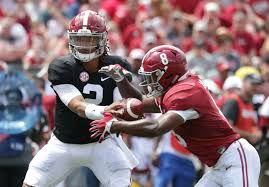 Alabama Football Post Spring Depth Chart Two Deep At Each