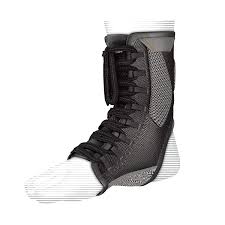 compression ankle brace shock doctor 849 ultra gel lace up ankle support gel cushions for boosted comfort for men women includes 1 brace