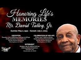 Interment for Mr. David Talley, Jr.