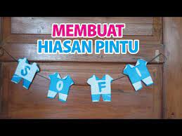 Kreasi sangat sederhana dari stik es krim dan kain flanel sebagai hiasan pintu. Cara Membuat Hiasan Pintu Kamar Dari Kertas Origami Bagus Dan Keren Youtube