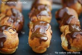 Mini Eclairs Au Chocolat Eclair Au Chocolat Alimentation Recette