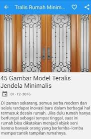 3.harga pintu pagar, harga pintu pagar besi minimalis rp. Desain Tralis Rumah Minimalis Fur Android Apk Herunterladen