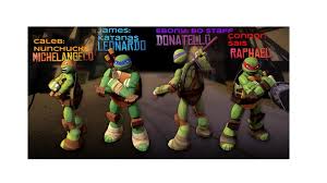 Who S Who Teenage Mutant Ninja Turtles Artwork Teenage Mutant Ninja Turtles Toy Ninja Turtles Names