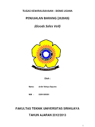 Anda mencari contoh proposal usaha untuk keperluan usaha? 18 Contoh Makalah Wirausaha Hijab