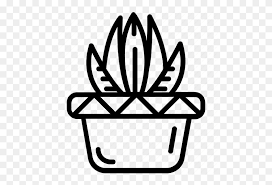 Use these free potted cactus png for your personal projects or designs. Aloe Vera Cactus Nature Pot Plant Succulent Icon Succulent Clipart Black And White Stunning Free Transparent Png Clipart Images Free Download