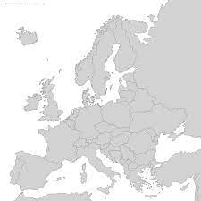 Vielleicht wird das ein oder andere land einmal ein urlaubsziel. Europakarte Leer Zum Lernen Leere Karte Von Europa