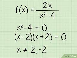 Fungsi pecahan merupakan fungsi yang berbentuk pecahan dan terdefinisi apabila bilangan pada penyebut pecahan itu tidak sama dengan nol. 6 Cara Untuk Mencari Domain Sebuah Fungsi Wikihow