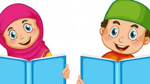 Masihi membuat postingan template desain coreldraw. Gambar Kartun Anak Muslim Ngaji