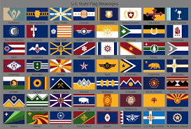 The topic that seems to be on the today list of all vexillologists and vexillographers is the redesign of the state flags of the united states. The Best Of R Vexillology U S State Flag Redesigns From R Vexillology Top