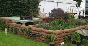 Verdant Sandbag Wall Outdoor Decor Patio Best Insulation