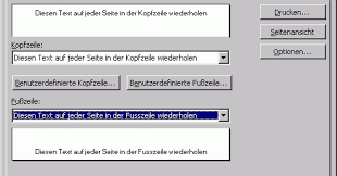 Die erste möglichkeit ist nur die 1. Excel Kopf Und Fusszeilen Auf Jeder Seite Wiederholen Pctipp Ch