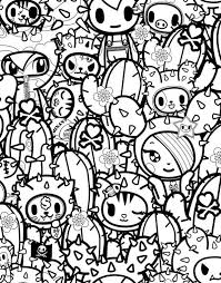 Tokidoki Coloring Pages Free In 2020 Candy Coloring Pages Unicorn Coloring Pages Super Coloring Pages