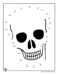 And dot to dot printables for skip counting fit the bill perfectly! Halloween Dot To Dots Printables Woo Jr Kids Activities