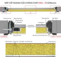 Cửa chống cháy 70 phút 2 cánh | 3CElectric