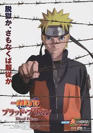 Naruto Shippuuden 5 Blood Prison Japanese Movie Poster B5 Chirashi Ver A