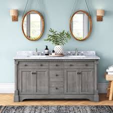Whether it's a double sink or single sink bath vanity. Double Bathroom Vanities Joss Main