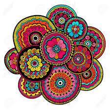 Black and white patterns for coloring book for adults and kids, coloring version. Ethnic Mehndi Ornament Indian Style Beautiful Doodle Art Floral Stock Photo Picture And Royalty Free Image Image 82734844