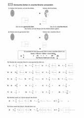Als bruch geschrieben ergäbe sich somit kommt bei einem bruch dem nenner die größte bedeutung zu. Mathematik Arbeitsmaterialien Unechte Bruche Gemischte Oder Ganze Zahl 4teachers De