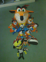 Soft plush toy, safe for any age. My Crash Bandicoot Plushies By Cortexfreak101 On Deviantart