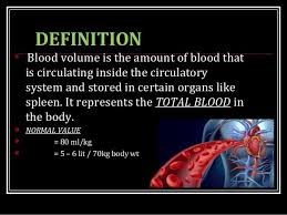 Image result for Blood Volume