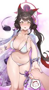 Handholding with Wakamo (Makarony) [Blue Archive] : rrule34