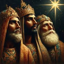 Wise men follow star to king of Jews