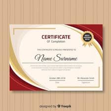 Modelo De Certificado Moderno Com Design Plano Certificate Design Template Awards Certificates Design Certificate Templates