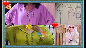 جلابة كيمونو خفاش سهلة جدا وراقية بدون باترون لكل الاعمار وللشتاء والصيف Couture Sewing Patterns Sewing