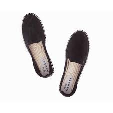 espadrilles hamptons black by manebi for women simple