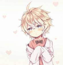 How to apply gel nail polish with led light. Boy Blonde Hair Blue Eyes Blush Hearts Bow Hyakuya Mikaela Owari No Seraph Anime Anime Child Anime Chibi Cute Anime Guys