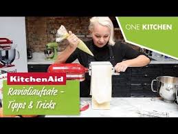 Kitchenaid Kuchenmaschine Ravioliaufsatz 5krav Ravioli Selbstgemacht By One Kitchen Youtube Ravioli Kitchenaid Kuchenmaschine Kitchen Aid Rezepte