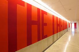 Love Typografie Corridor Design University Interior Design School Interior