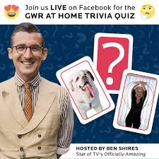 What do you know about the earth and the world in which we live? Guinness World Records Live Later Today Test Your Records Knowledge With The Gwr At Home Trivia Quiz Hosted By Ben Shires Www Facebook Com Events 258545508513907 Togetherathome ÙÙŠØ³Ø¨ÙˆÙƒ