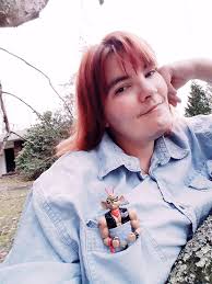 My Charlene 'Charley' Davidson cosplay complete with vintage 93 Throttle  action figure ^_^