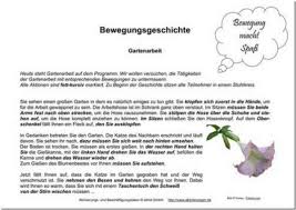 Danke an meinen lieblingstürken efe, der mir diesen trailer gezeigt hat und. Bewegungsgeschichte Gartenarbeit Bewegungsgeschichte Beschaftigung Fur Senioren Geschichte