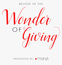 Macy's is an american department store chain founded in 1858 by rowland hussey macy. Macy S Logo Png Macy S Believe In The Wonder Of Giving Transparent Png Transparent Png Image Pngitem