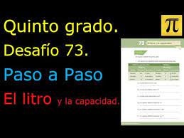 El administrador del blog libros populares 2019 también recopila otras imágenes relacionadas con los libro de matematicas 5 grado contestado pagina 142 a continuación. Quinto Grado Desafio 73 El Litro Y La Capacidad Youtube