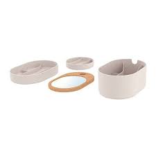 Saxborga Plastic Cork Storage Box With Mirror Lid 24x17 Cm Ikea Storage Box Storage Ikea