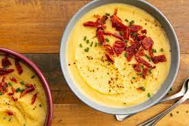 Cauliflower Leek Soup Is Making Us Love Cauliflower Even More Recipe Leek Soup Recipes Cauliflower Leek Soup Recipe