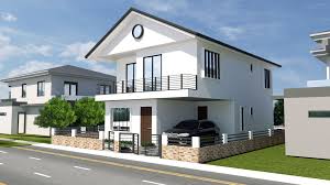 The kubo concepts has a 2 bedrooms, living room, kitchen, 1 toilet with bathtub and shower, and elevated flooring about a meter. Two Storey House Design 120 Sqm Philippines Philippines House Design House Design Modern House Plans