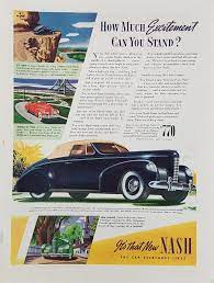 Pin On Car Vintage Automobile Print Ads